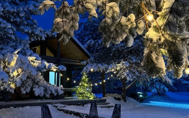 Гостевой дом на берегу реки в Карелии