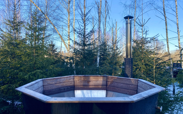 Частный Дом ЕлкиШале с 3мя спальнями, баней и чаном