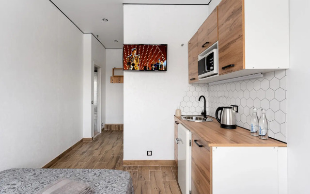 Uyutnaya Studiya Bestflat24 U Metro Botanicheskiy Sad Apartments
