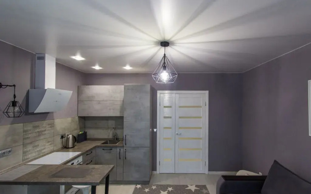 Evrodukhkomnatnaya so stilnym remontom v tsentre Flat
