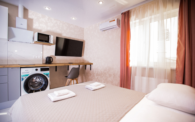 Studiya LoveHotelSirius V Zhk Biznes Klassa Frukty, Nizhneimeretinskaya bukhta Apartament