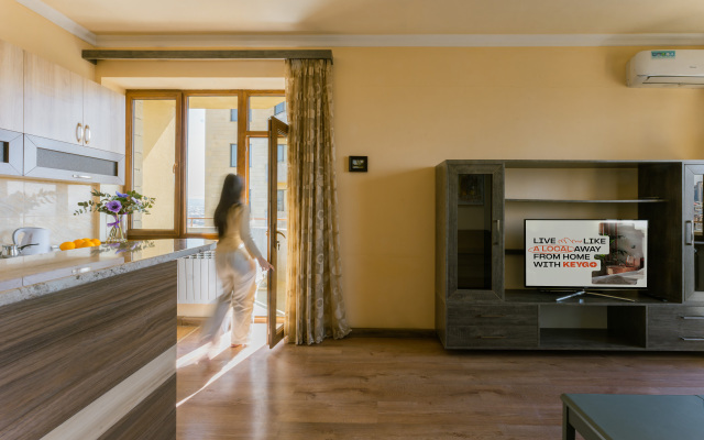 1BR/Double Balcony/Sunset View/Self checkin/Keygo 42 Apartments
