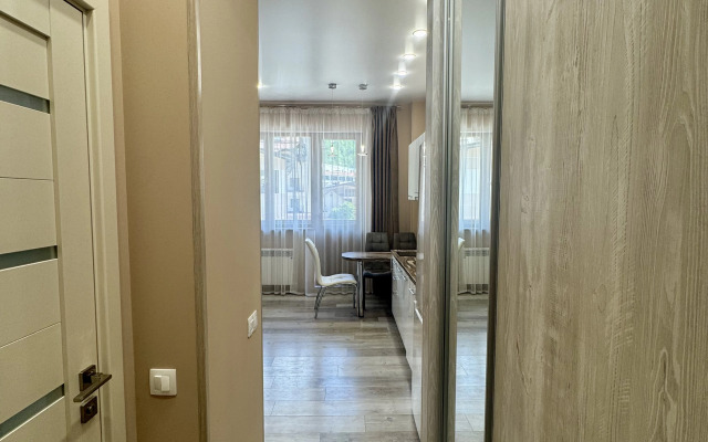 Апартаменты Светлая Студия с Видом на Горы в Эсто-садке