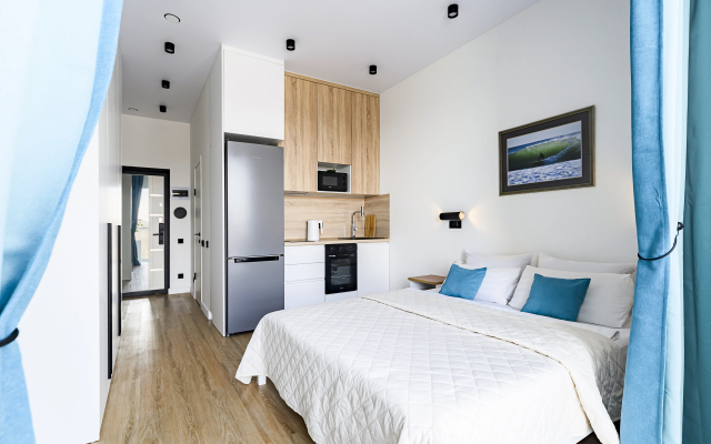 Квартира Новая стильная студия с потрясающим видом