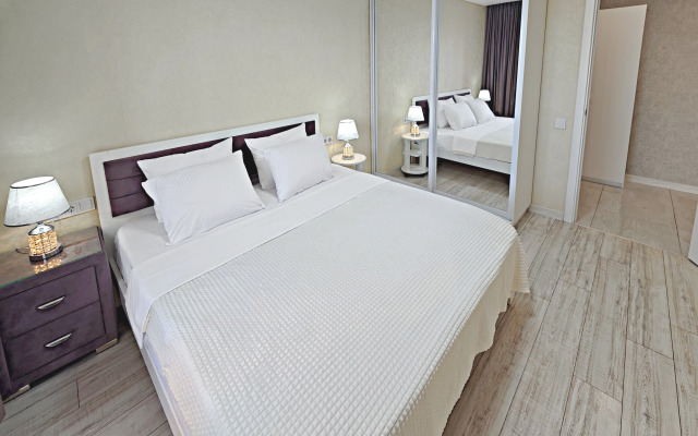 Квартира Сoврeмeннaя дизайнерская двухкомнатная с прекрасным видом