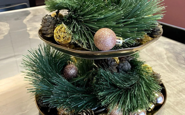 Частный дом с красивой костровой зоной