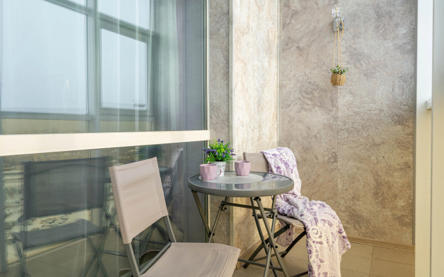 Квартира-студия с шикарным видом на Амур