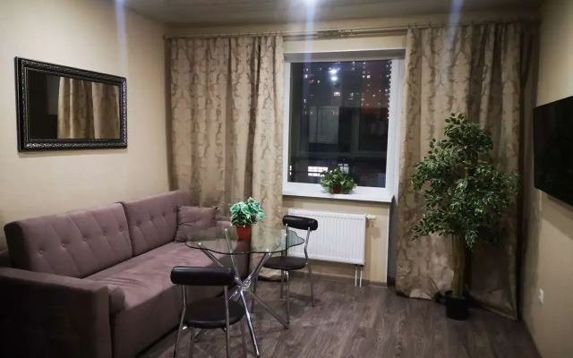 Апартаменты с просторной лоджией и видом на город