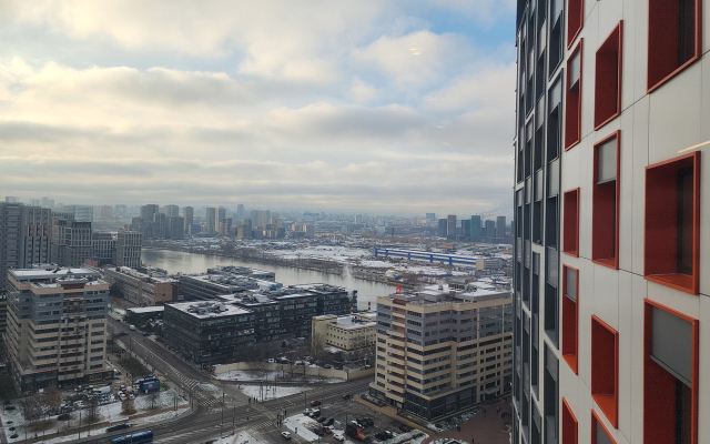 Апартаменты Бизнес-студия с видом на Москва-реку