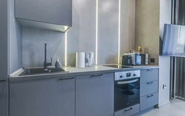 Apartamenty Odnokomnatnye Uluchshennye s Krasivym Vidom Business Apartments