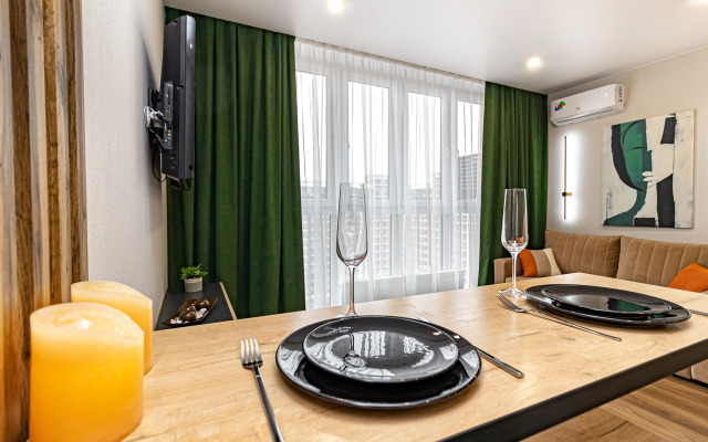 Квартира Комфорт студия ЖК Самолет 6