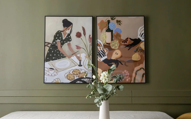 Апартаменты дизайнерские с двумя спальнями на Фонтанке