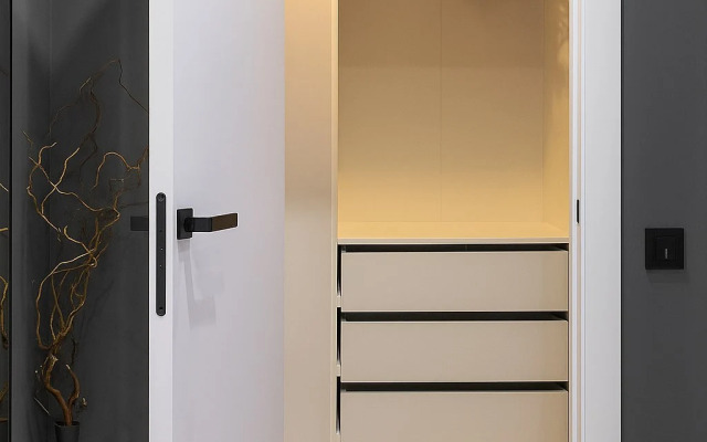 Квартира Современный минимализм для работы и отдыха