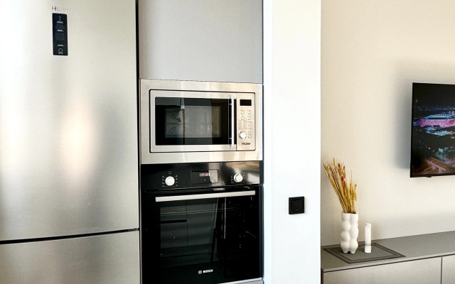 Апартаменты 149 Комфорт сити с двуспальной кроватью, диваном и красивым видом