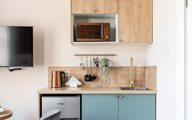 Квартира Яркая студия рядом с Невским Проспектом