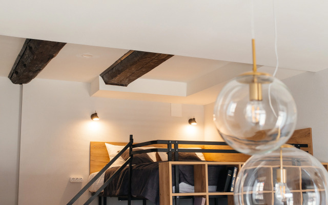 Апартаменты ApartH Deluxe с кухней и видом на Неву