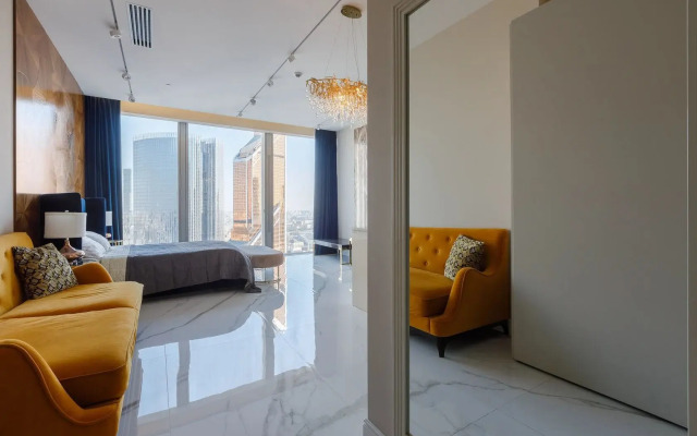 Апартаменты Студия с видом на Москва-Сити