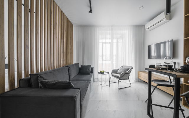 Апартаменты Loca Resident  с Панорамной Лоджией