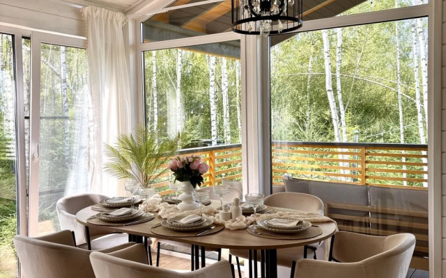 Частный Дом ЕлкиШале с 3мя спальнями, баней и чаном