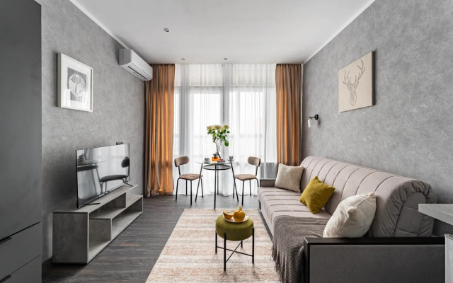 Апартаменты Студия с Панорамным Видом на 25 Этаже