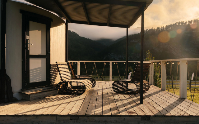 Двухместная Нео-Юрта (терраса) — фото 3