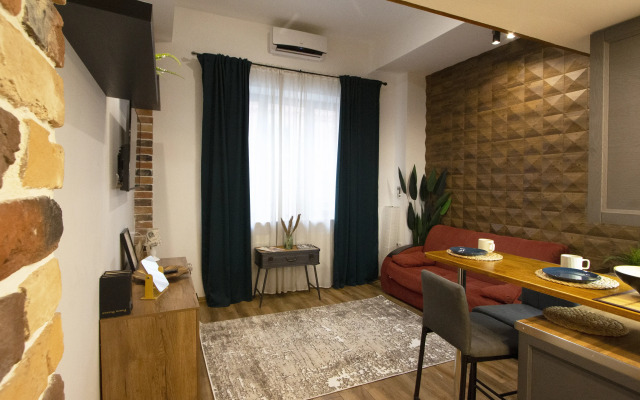 Апартаменты Двухуровневая студия на Павелецкой