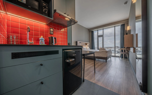 Квартира Студия Видовая на Пулковском Шоссе 14 С7 10