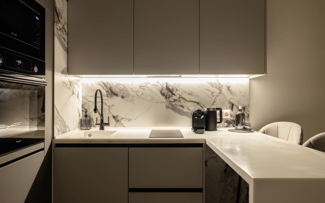 Апартаменты Двухкомнатные Cotton Flatport рядом с Москва-Сити