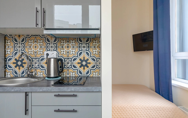 Апартаменты InHome24 Minimalist Haven: студия в современном стиле