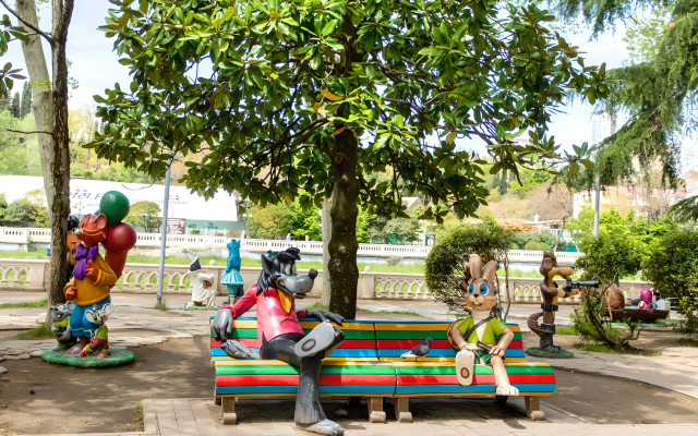 V centre Sochi 10 minut do morya AK Arhitektor chetirehmestnie komfort modern Apartaments