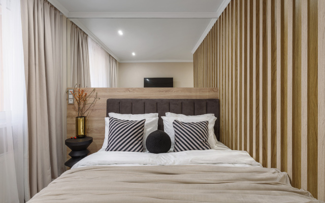 Апартаменты VEROM  в домe БИЗНЕС-КЛAСCА ЖK Aтлант в ЦEНTPЕ города