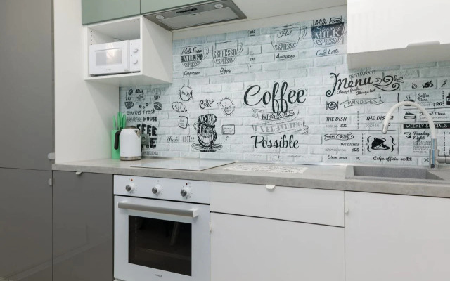 Апартаменты Двухкомнатные на высоком этаже с видом на город