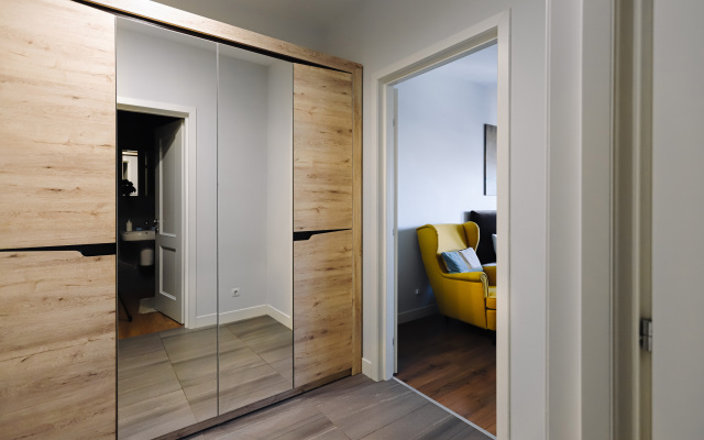 Апартаменты Lalapart Cozy loft на 18 этаже в ЖК Савеловский Сити