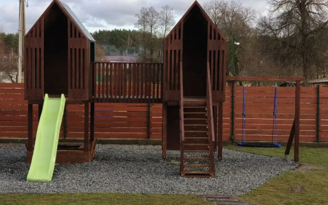 Частный дом с сауной купелью с двумя спальнями