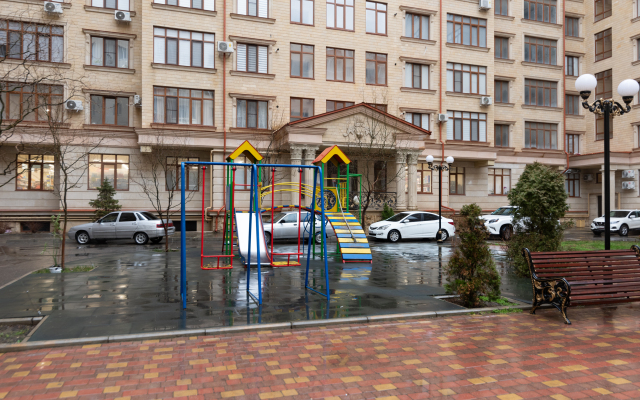 Apartments in a well-developed and landscaped area