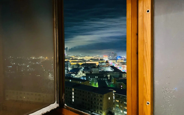 Апартаменты с 1 комнатой с красивым видом на Мурманск (КВАРТИРА51)