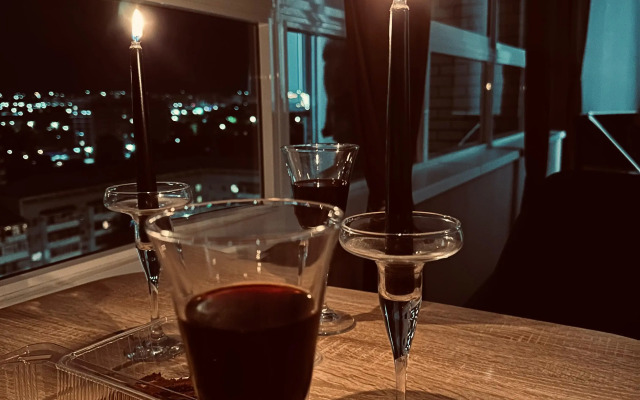 Uiutnaia s kofemashinoi V tsentre goroda Flat