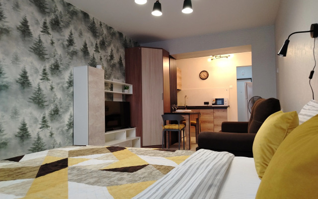 Квартира с Балконом в Деловом Центре Города