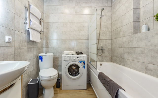 Квартира Студия Бирюза в доме бизнес-класса рядом с ЦГБ