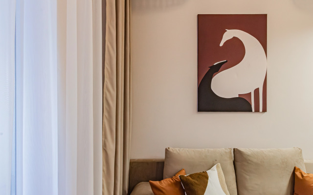 Апартаменты Горки с балконом рядом с метро и ТЦ