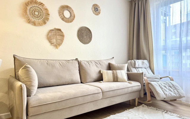 Hygge Karelia s saunoy, massazhnym kreslom i proektorom Apartments