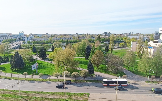 Апартаменты Центр, красивый вид на озеро, 9 этаж, лифт