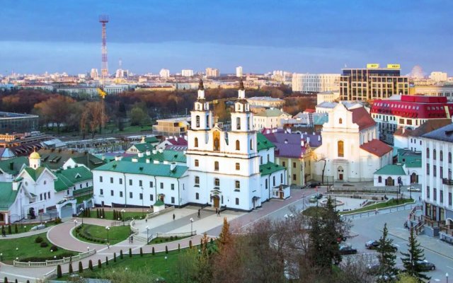 Апартаменты Исторический  центр Минска. Панорамный вид