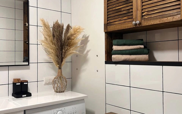 Udachnaya s Proektorom i Booolshoj Krovatyu Flat
