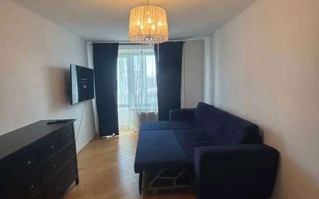 Квартира С видом на гостиницу Космос