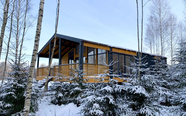 Частный Дом ЕлкиШале с 3мя спальнями, баней и чаном