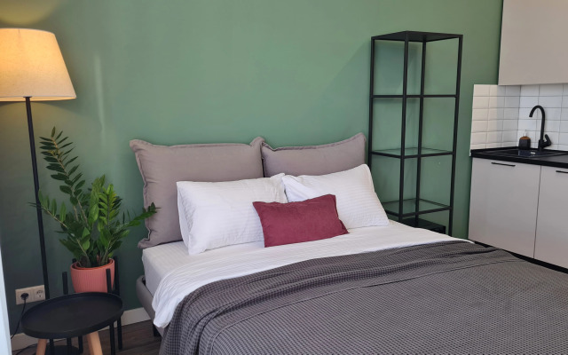 Green Studio Apartment