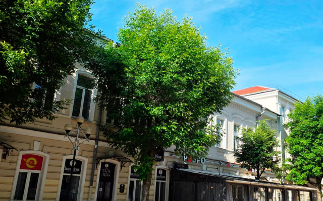 Novye S Vysokimi Oknami Na Peshekhodnoy Ulitse Apartments