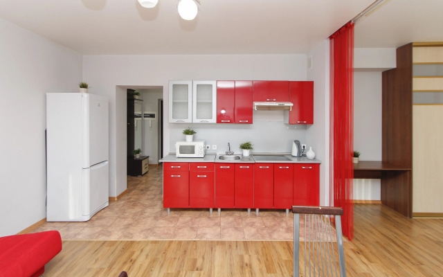 Апартаменты с двуспальной кроватью и кухонной зоной №402