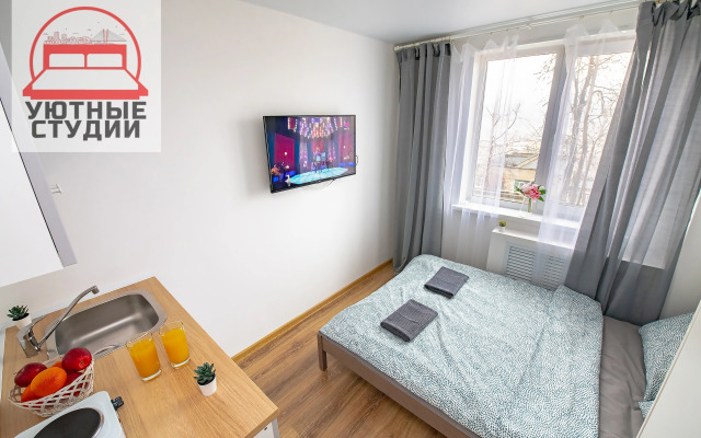 Уютная студия 2 на улице Котельникова